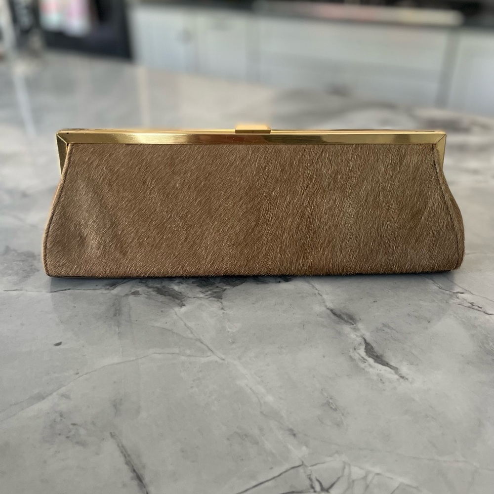 Sabina New York genuine leather clutch